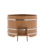 Купель BentWood угловая из дуба (1,37 х1,37 м.), h=1 м. Натуральная Премиум Вы можете найти у нас на сайте фото - 4 BentWood угловая из дуба (1,37 х1,37 м.), h=1 м. Натуральная Премиум купель фото фото - 4