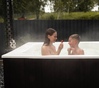 Купель Фурако Polar Spa ELITE QUATTRO 200 квадратная с интегрированной печью для 6-8 человек (термососна светлая) фото  фото - 27