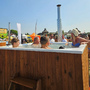 Купель Фурако Polar Spa ELITE QUATTRO 200 квадратная с интегрированной печью для 6-8 человек (термососна светлая) фото  фото - 8