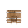 Купель BentWood овальная из дуба 0,76х1,16 м.), h=1,1 м. Натуральная Премиум для бани фото - 4 BentWood овальная из дуба (0,76х1,16 м.), h=1,1 м. Натуральная Премиум купель фото фото - 4